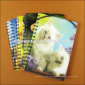 Tier-Design Kunststoff-Cover Notebook, 3D Notebook, PP-Cover Notebook
